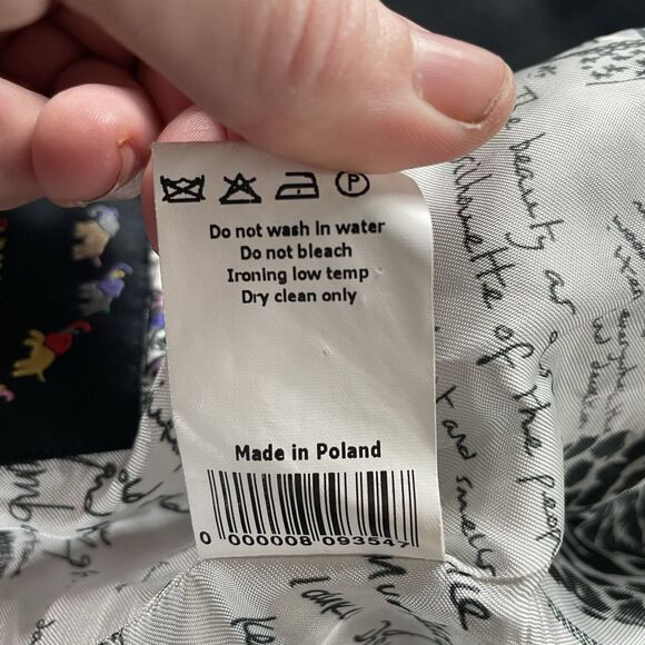 Paul Smith Blazer Jacket Womens 42 Medium Black Tuxedo Cropped Bolero Wool Bow - Picture 14 of 16